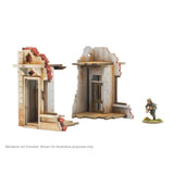 Pair of Destroyed Building Ends