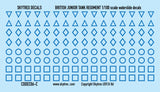 British Tank Markings Bundle